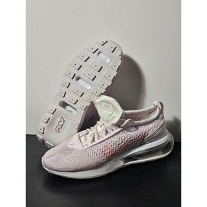 Women's Nike Air Max Flyknit Racer Training Shoes Soft Pink FJ4577-100 Size 10